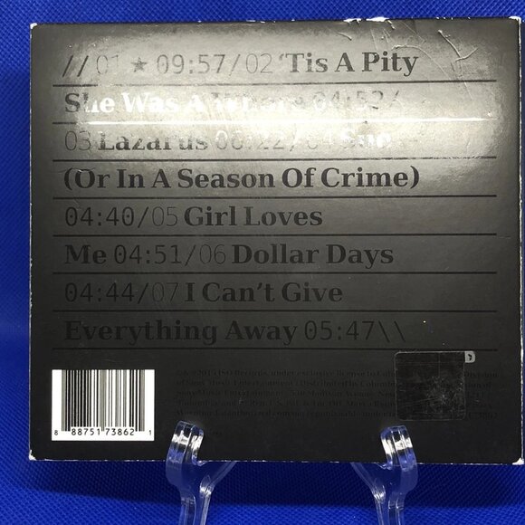 Blackstar by David Bowie (CD, 2016) Complete With Booklet VGC - Picture 8 of 8